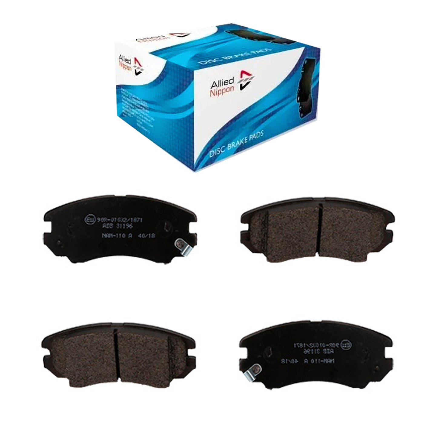 Pastillas de freno Hyundai AZERA 2006-2012 Delanteras 1