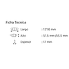 Pastilla de Freno Chevrolet Montana 2005-2019 DELANTERAS 3