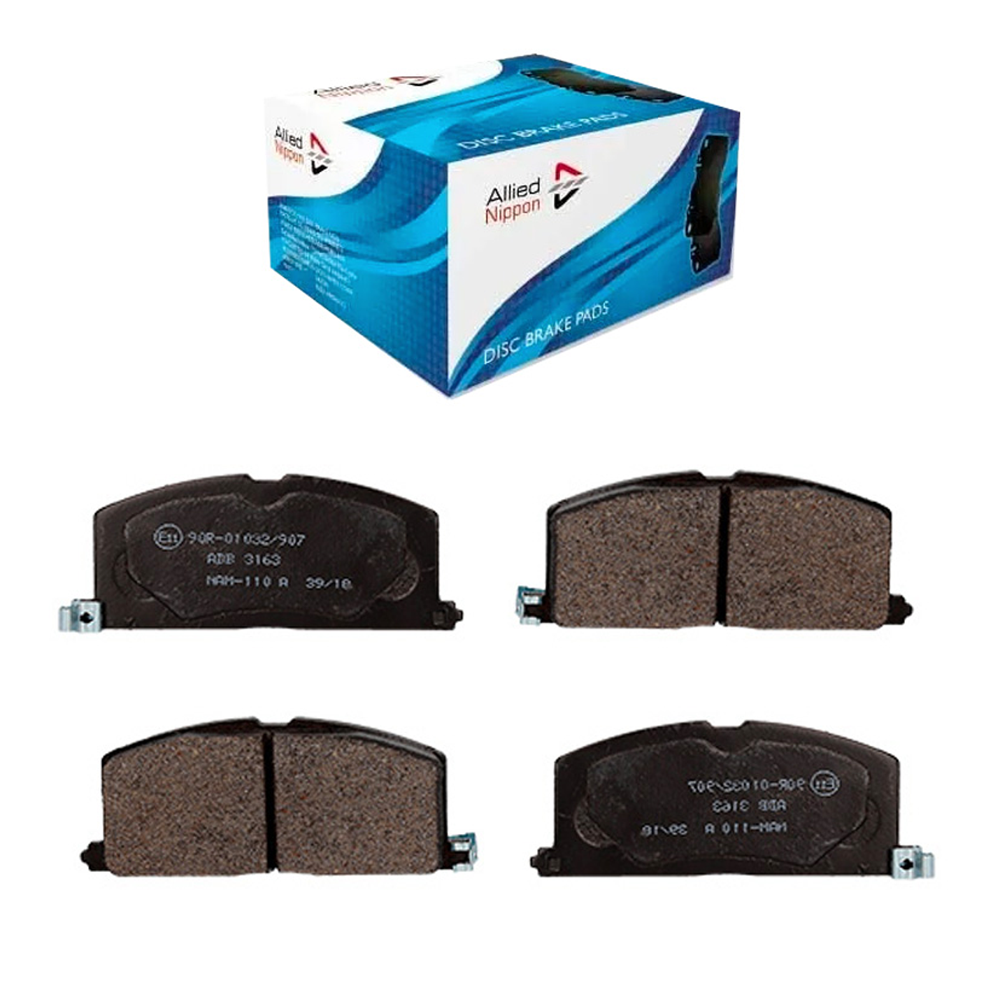 Pastillas de freno TOYOTA TERCEL 1991-1999 delanteras 1