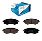 Pastillas de freno Hyundai SONATA 1.8/2.0/2.4/2.5/3.0- 1989-2001 Delanteras - Miniatura 1