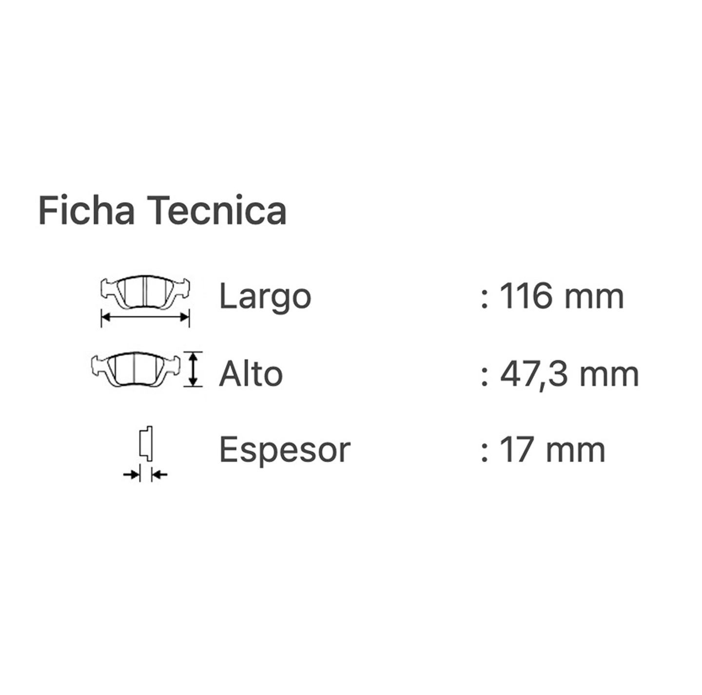 Pastillas HYUNDAI I10 2008-2018 DELANTERA 3