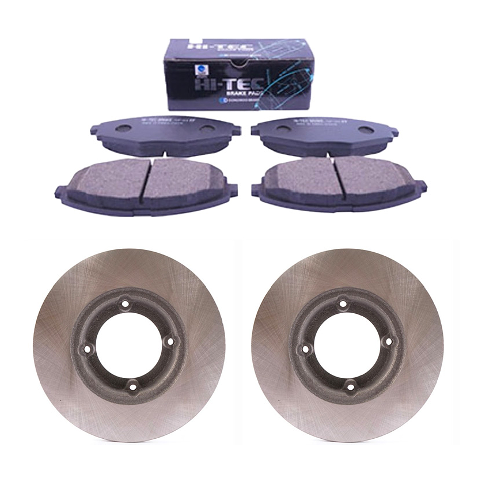 Disco y Pastillas de  Freno Chery iQ 1.1-  2008-2014  delanteros  1