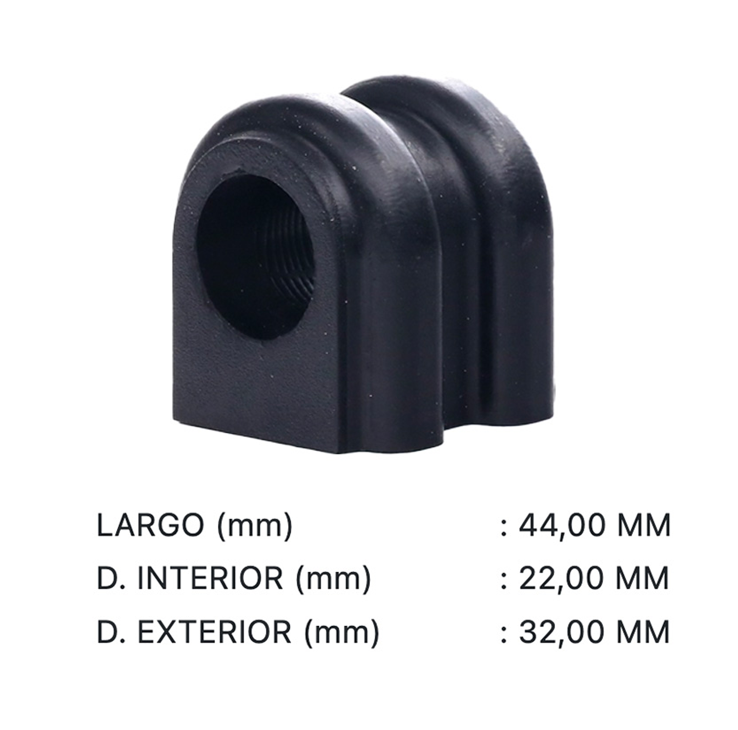 Kit Gomas de barra estabilizadora kia Cerato  08-13 Original 2