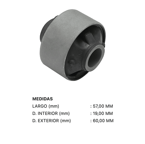 Kit Bujes de Bandejas Subaru Impreza 2007-2012 Corea