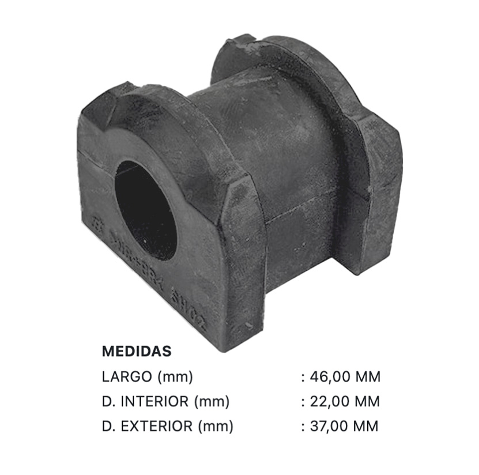 Bujes Barra Estabilizadora Mitsubishi Outlander | 2006-20011 2
