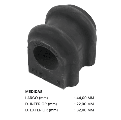  Kit Gomas Barra Estabilizadora i30  2006-2010