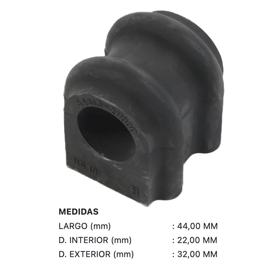  Kit Gomas Barra Estabilizadora i30  2006-2010 2