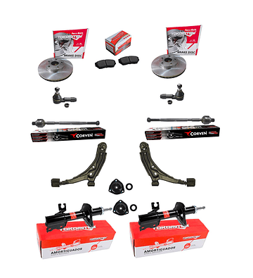 Kit Suspensión Delantera Nissan V16 1993-2010-Amortiguadores