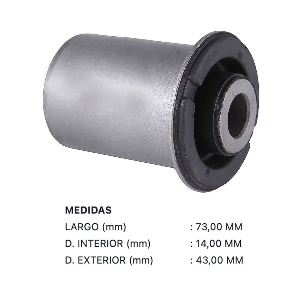 Kit Bujes Bandeja Inferior Nissan Navara 05/15 Japon  2