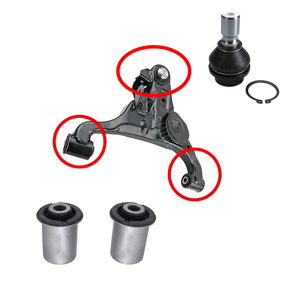 Kit Bandeja Inferior Nissan Navara 2008-2015 japon 2