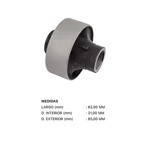 KIT Bujes Bandeja Delantera Toyota Yaris 2013-2017 Japones