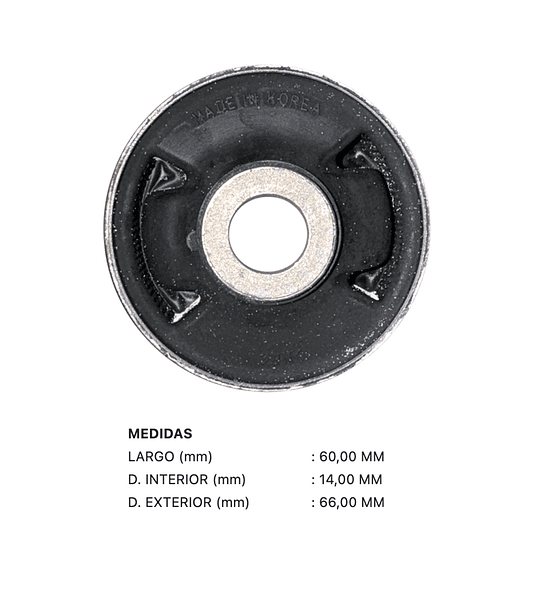 Bujes Bandeja Delantera Hyundai Santa Fe 2006-2011 Corea - 