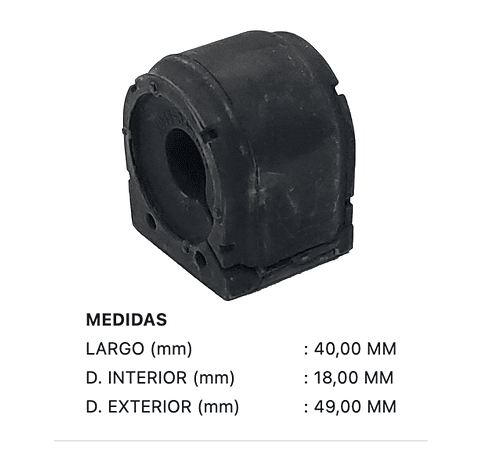 Gomas Barra Estabilizadora Mazda 6 2000 2012