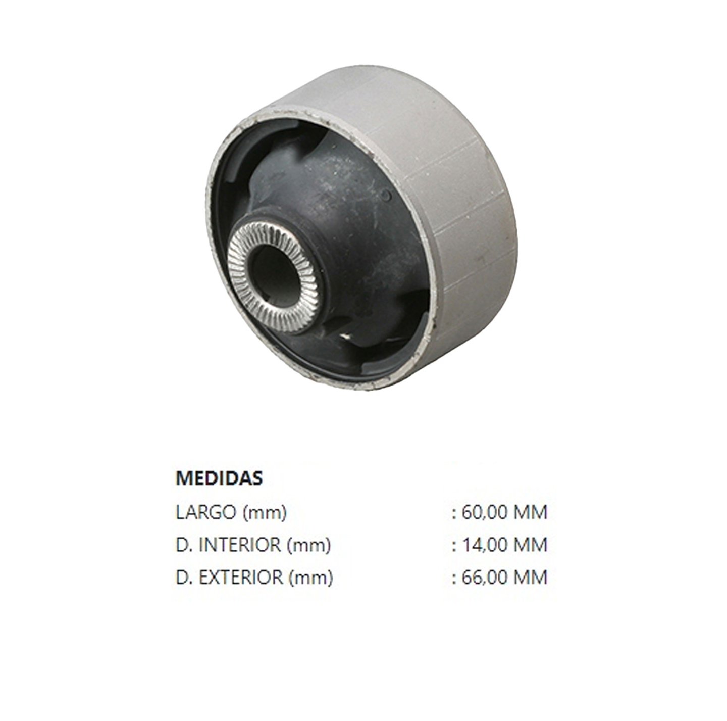 Bujes Bandeja Delantera Hyundai Accent RB 2011- 2020 3