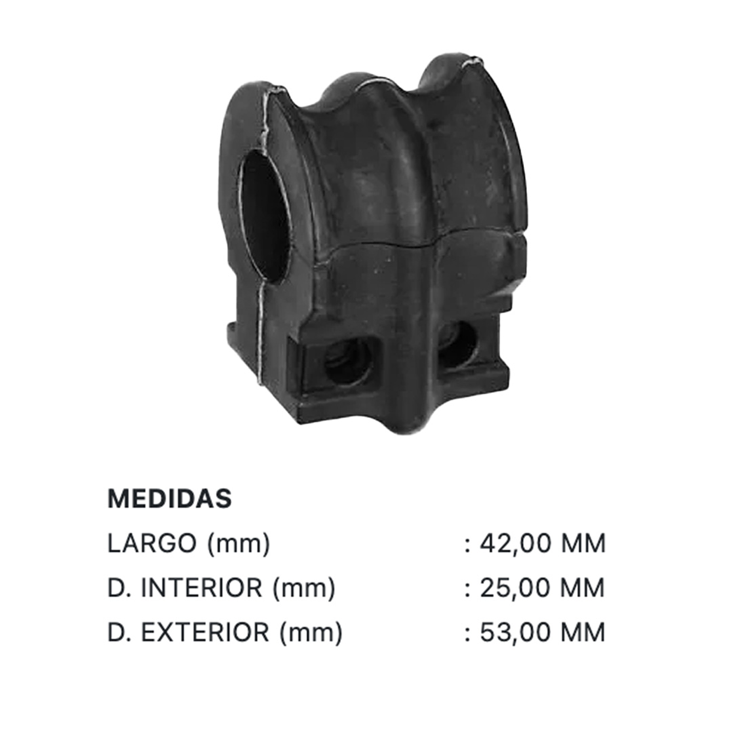 Gomas de barra Estabilzadora Nissan Muran z-51 2008 2017 3