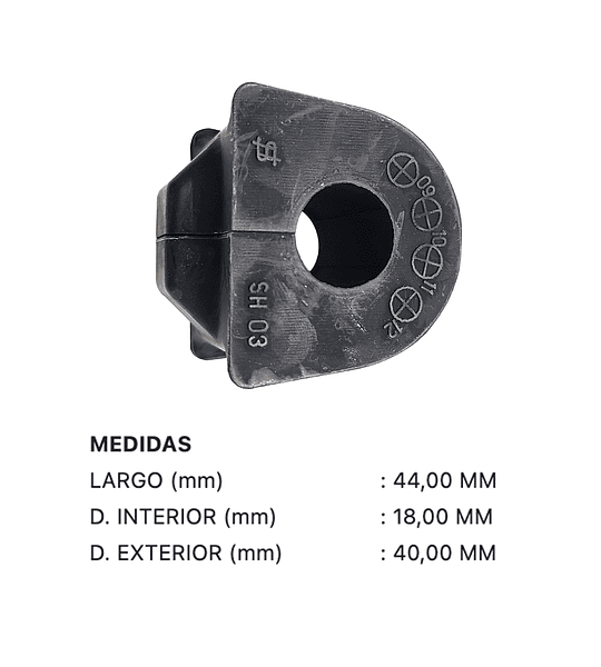 Gomas Barra Estabilizadora Kia Cerato 2004-2009 - 