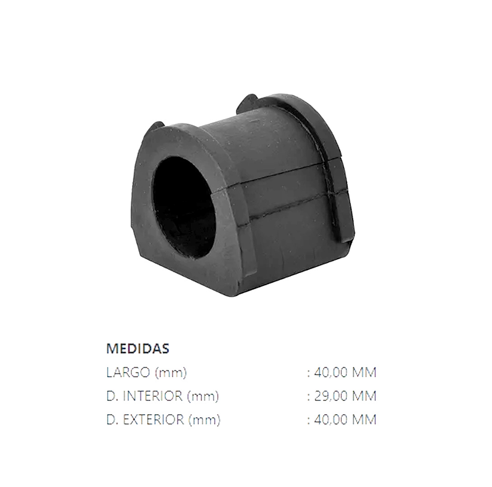 Gomas de Barra Estabilizadora Montero Sport 1997-2010 Japon 2