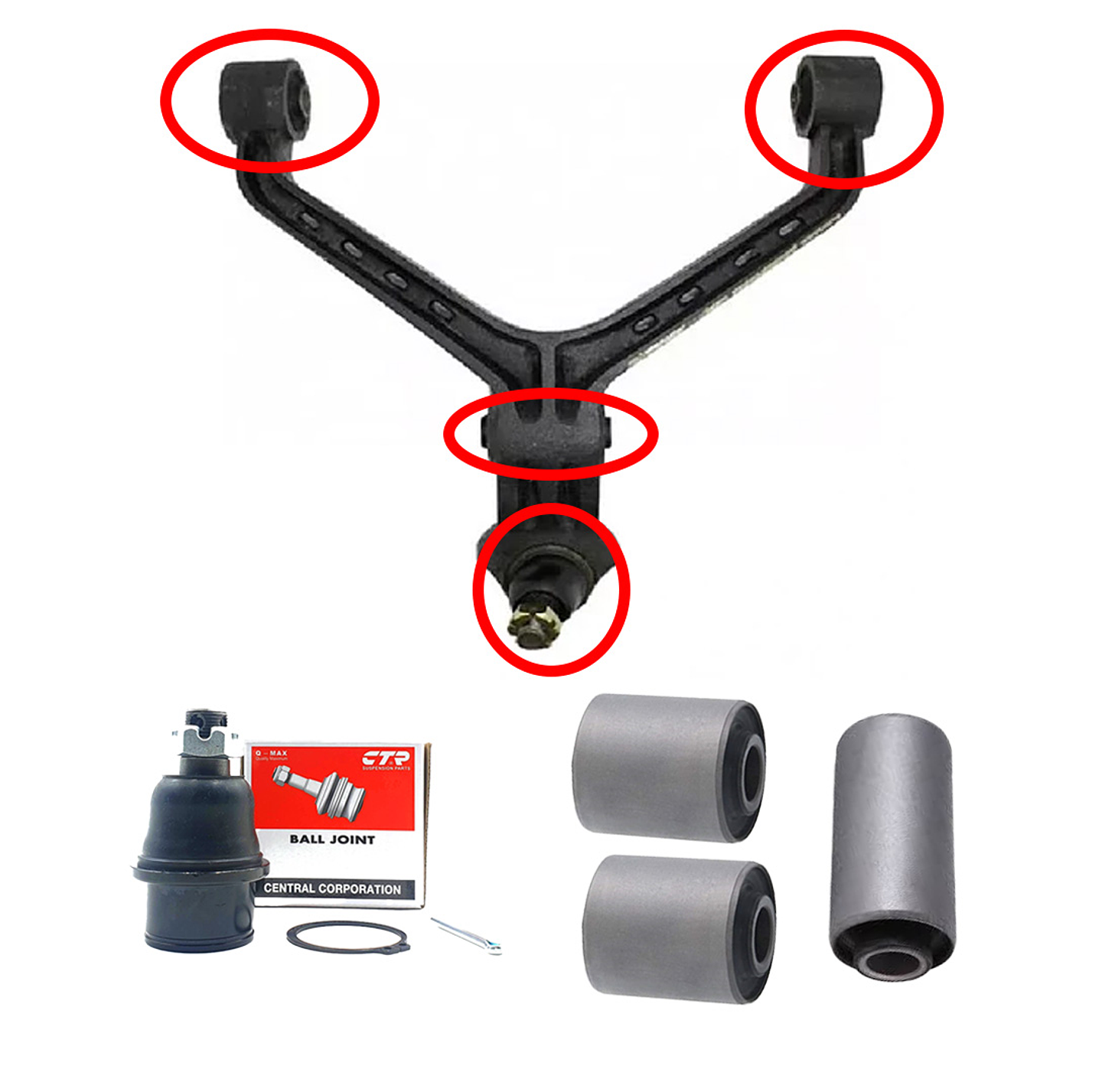 Kit de bujes Bandeja inferior Kia Besta Pregio 1995-2006   1