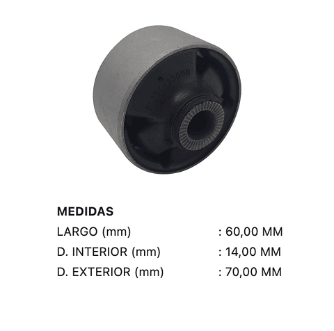 Bujes Bandeja Kia Sorento 2010-2017 Calidad Original