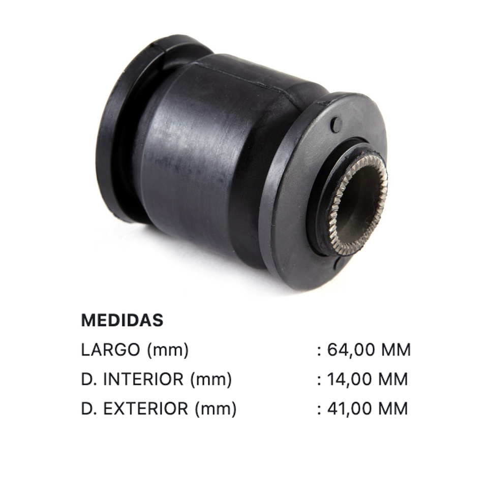 Bujes Bandejas Inferiores Suzuki Nomade Vitara 89-04 2