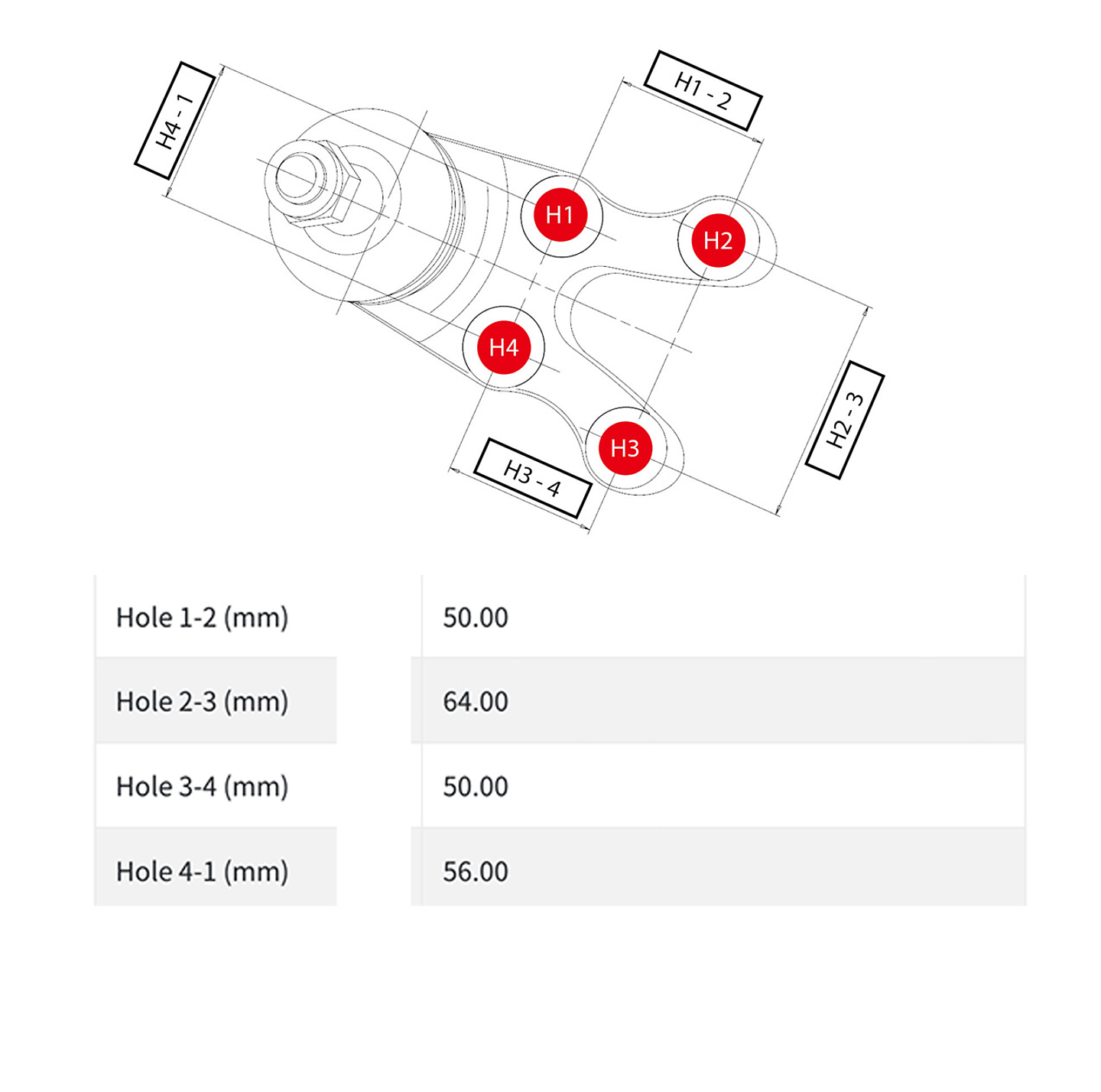 Rotula inferior Ssangyong Musso 1993-2007 Calidad Original  3