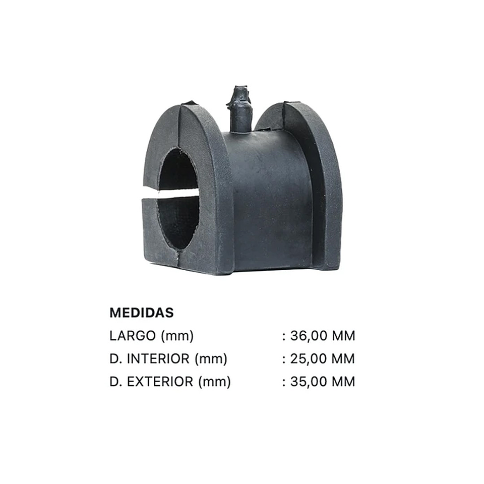 Goma Barra Estabilizadora Mitsubishi Outlander 2001-2010 2