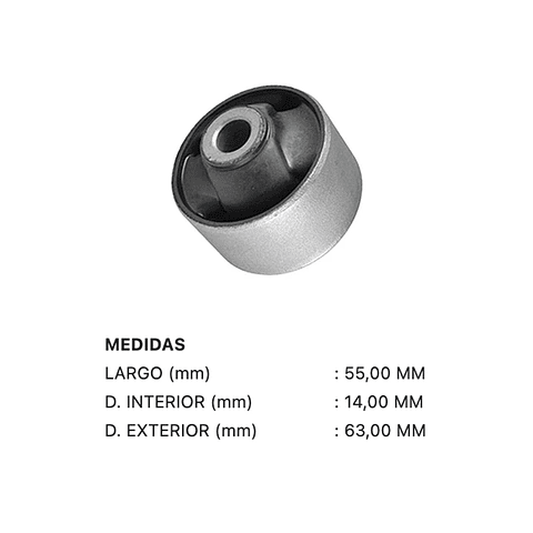 Kit Bujes Bandeja Kia Cerato Calidad Original 2004-2009