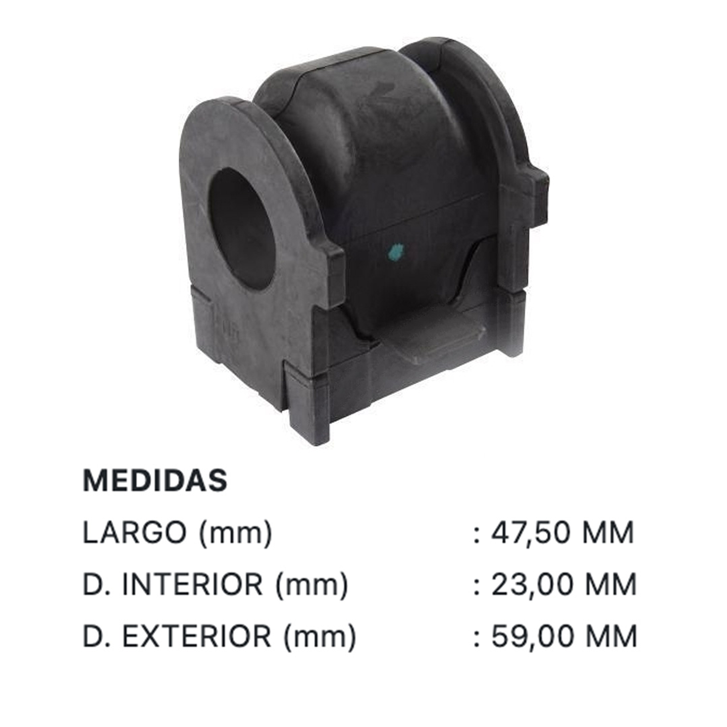 Mazda 6 2008 al 2013 Gomas Estabilizadora delantera japon 3