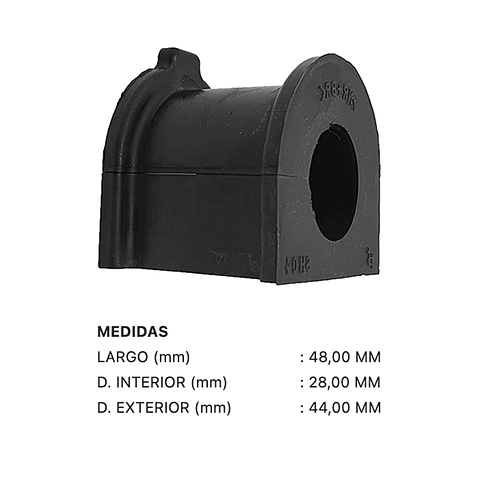 Land Cruiser Prado 2011-2014 Gomas De barra Delantera 