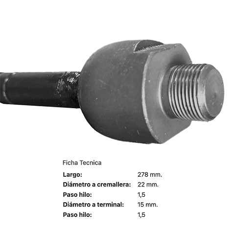 Axiales Dirección Corven Toyota 4Runner | 2004-2009 