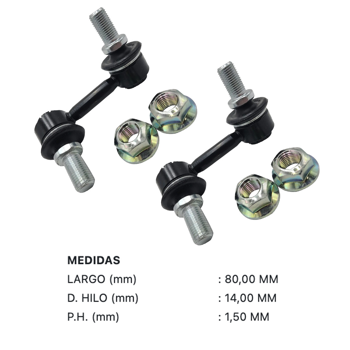 Bieletas Delanteras CTR Mitsubishi Montero 2006-2021 3