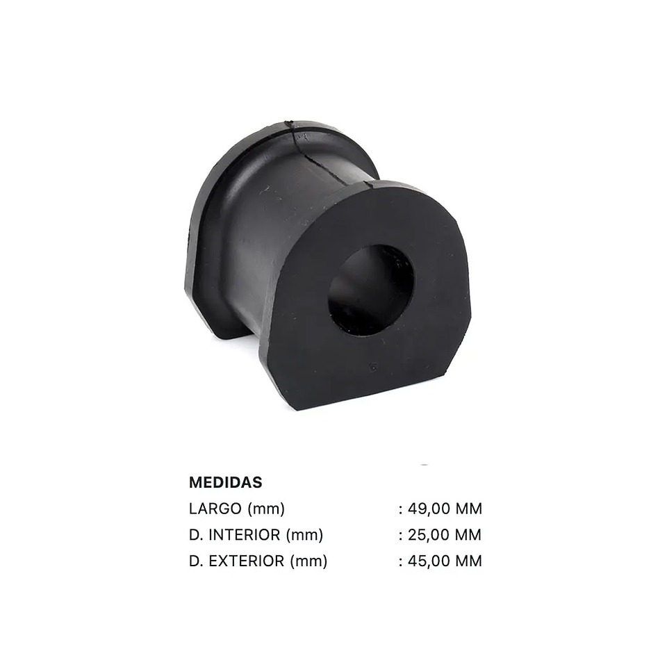 Goma Barra Estabilizadora Mitsubishi Montero Sport 2010-2023 Ashiori 2