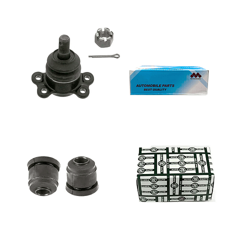 Kit Bandeja Superior SsangYong Musso 1993-2007 | Bujes Terada + Rótula Mitsumaru | Calidad Original