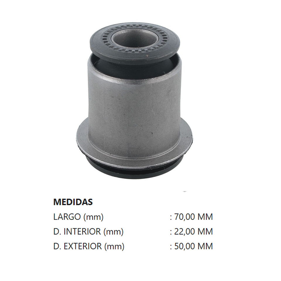 Bujes de Bandeja Inferior Terada Toyota 4Runner 2010-2018 | OEM 48654-60050 y 48655-60050 3