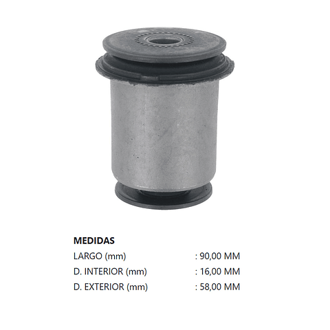 Bujes de Bandeja Inferior Terada Toyota 4Runner 2010-2018 | OEM 48654-60050 y 48655-60050