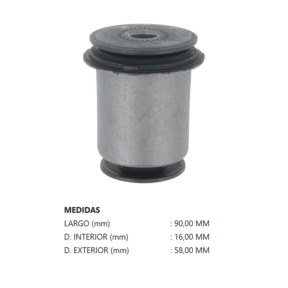 Bujes de Bandeja Inferior Terada Toyota 4Runner 2010-2018 | OEM 48654-60050 y 48655-60050 2