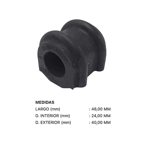 Gomas Barra Estabilizadora CTR Hyundai Santa FE | 2006-2011 