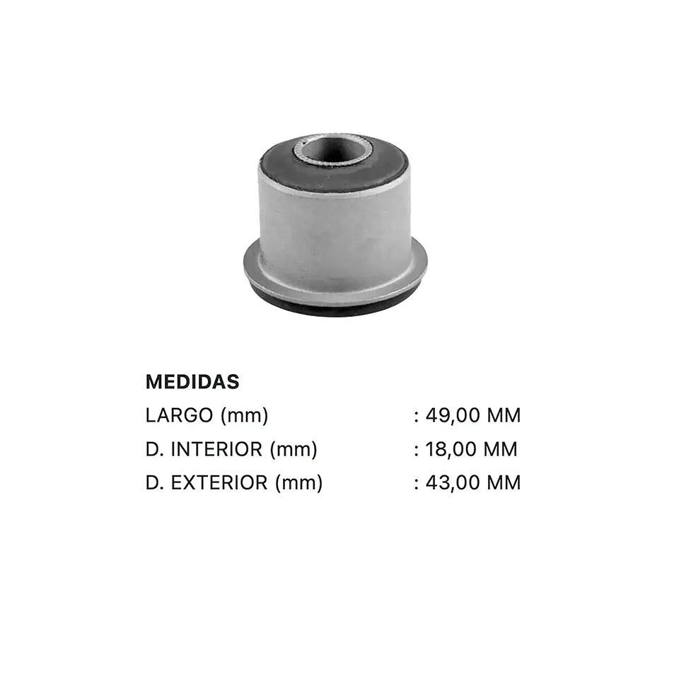 Bujes CTR Bandeja Superior Mitsubishi Pajero | 1990-1999 2