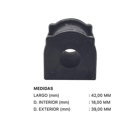 Gomas De barra Trasera CTR  Toyota 4 Runner | 2009-2015