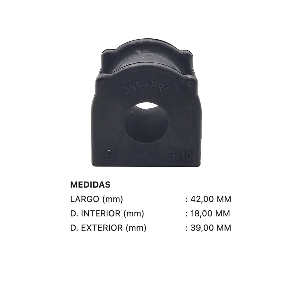 Gomas De barra Trasera CTR  Toyota 4 Runner | 2009-2015 2