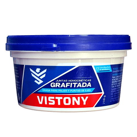 Grasa Grafitada Vistony 210g Homocinéticas Rodamientos