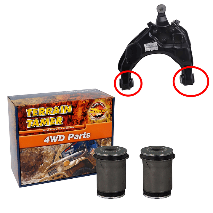 Bujes de Bandeja Inferior Terran Tamer Totota Hilux | 1989-2003 1