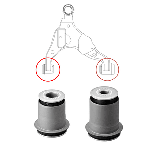 Bujes Bandeja Inferior CTR Toyota 4 Runner | 2003-2009