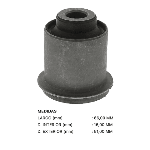 Bujes de Bandeja inferior Terada Mitsubishi Montero 2015-2019