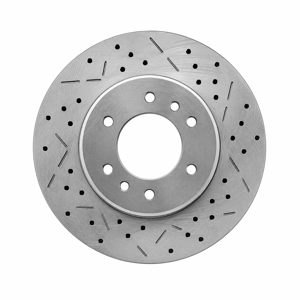 Disco de Freno Terran Tamer | Land Cruiser Prado | 2002-2015 | Perforado y Ranurado 3
