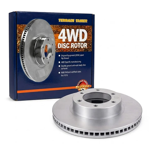 Disco de Freno delantero | Terrain Tamer | Toyota Land Cruiser Prado | 2002-2009 | Alto rendimiento 