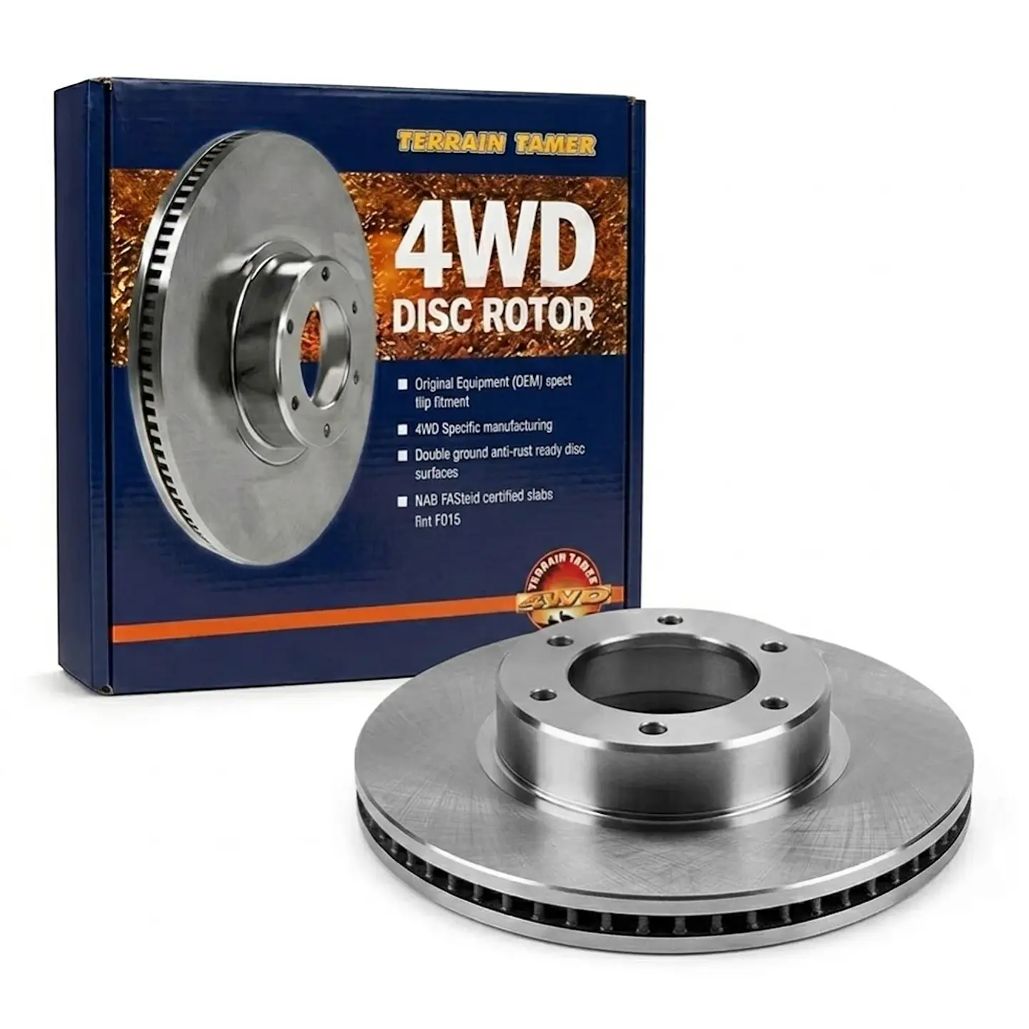 Disco de Freno Delantero | Terrain Tamer | Toyota Hilux | 2005-2025 | Alta Calidad | 297mm 1
