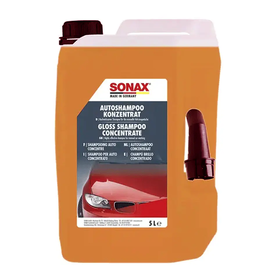 Shampoo Para Lavado De Autos | SONAX Concentrado 1, 2  y 5 Litros 5