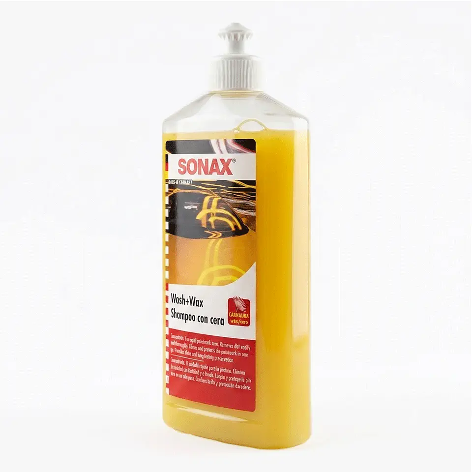 Shampoo con Cera de Carnauba SONAX 500 ml | Lava y Protege en un Solo Paso 3