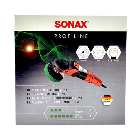 Esponja de Pulido Intermedio SONAX | Orbital 150 mm